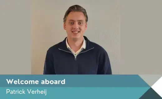 Welcome aboard Patrick Verheij